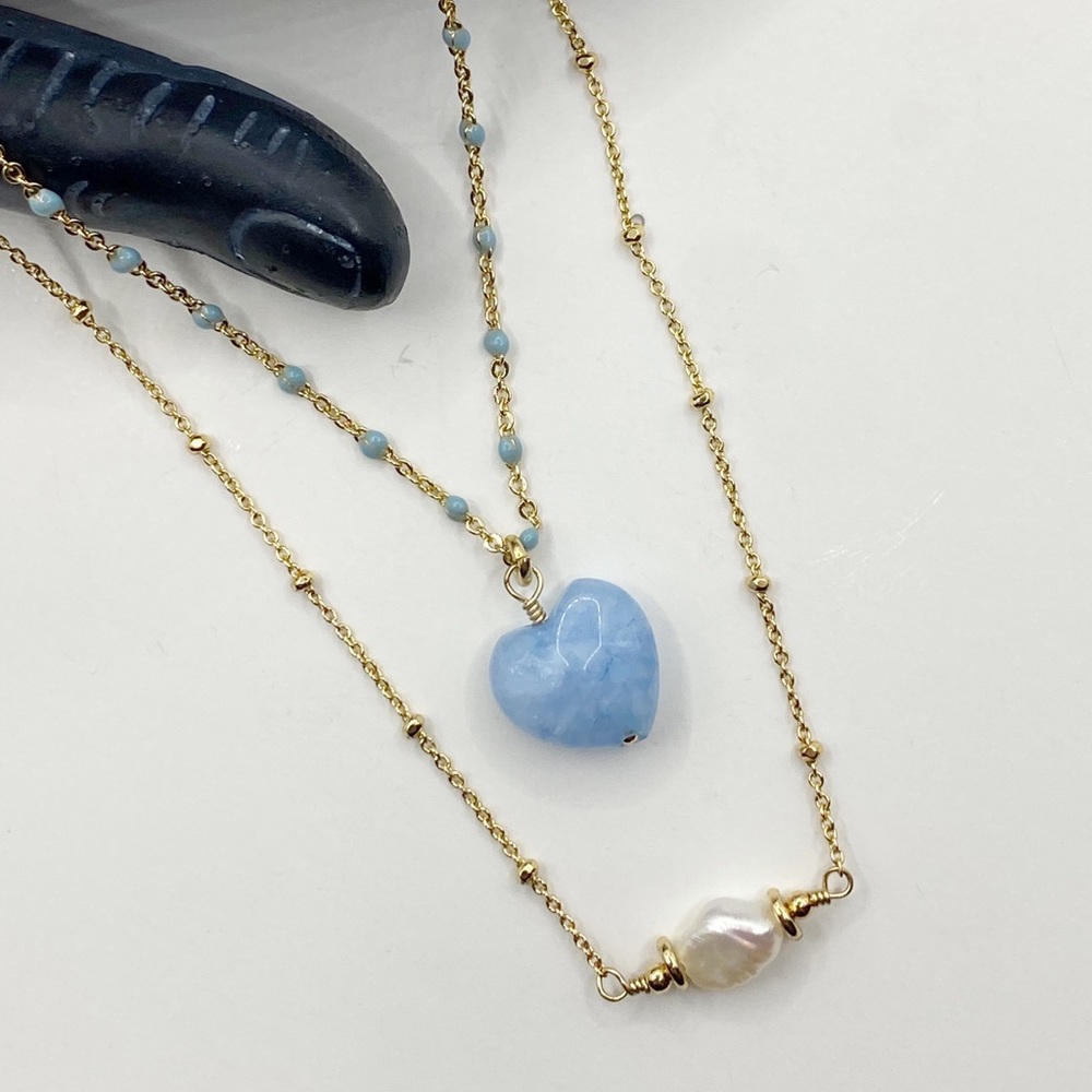 NEW FP x Luna Norte Stone Layering Necklace